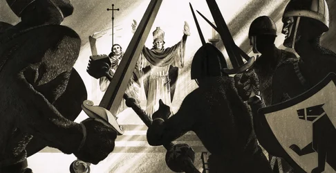 The murder of Thomas a Becket
