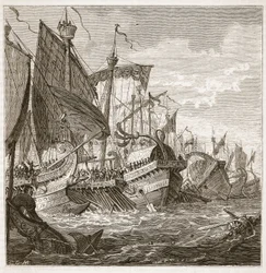 The Naval Battle off Cape Pelorus