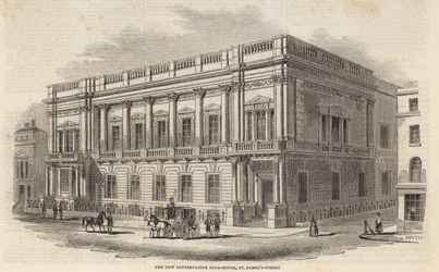 The New Conservative Club House, St Jamess Street, London