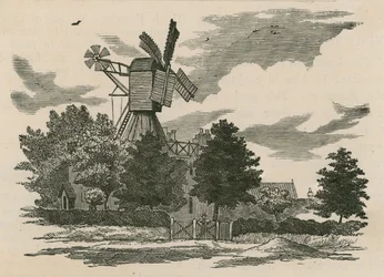 The old mill on Wimbledon Common