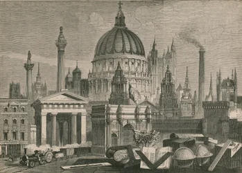 The Principal Architectural Works of Great Britain, Grouped with Masonic Emblems