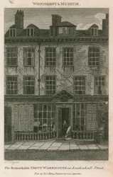 The remarkable dirty warehouse in Leadenhall Street, London