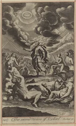 The second Vision of Ezekiel (engraving)