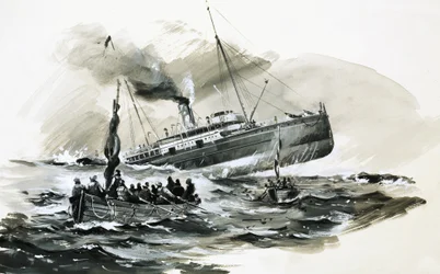 The Sinking of the Steamer Steller in 1899