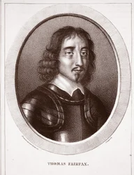 Thomas Fairfax, engraved by de Ducarme