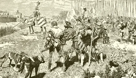 Tilly asks for the surrender of Magdeburg