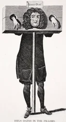 Titus Oates in the Pillory