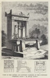 Tomb of the Lepere and Hittorff Families, in the Northern Cemetery, Paris