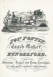 Trade Card, Joseph Pontin