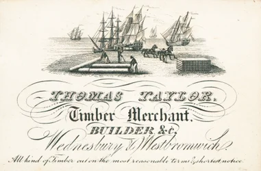 Trade card, Thomas Taylor