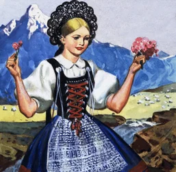 Traditional Costume of Switzerland