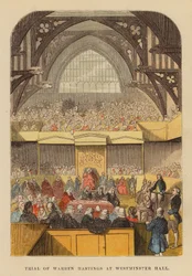 Trial of Warren Hastings at Westminster Hall