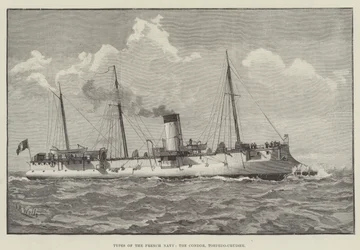 Types of the French Navy, the Condor, Torpedo-Cruiser