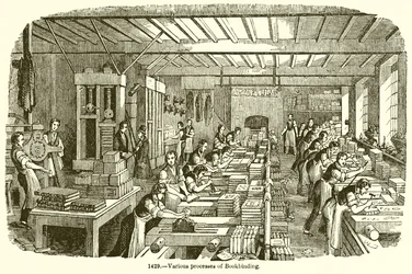Various Processes of Bookbinding