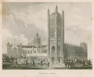 Victoria Tower, Palace of Westminster, London