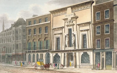 View of Bullocks Museum, Piccadilly, 1815