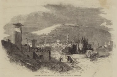 View of Damascus, the Scene of the Recent Massacre of Christians