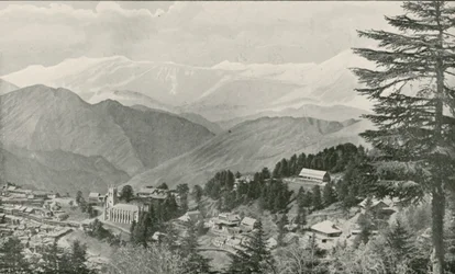 View of Simla, The Summer-Headquarters of the Indian Government