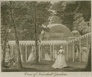 View of Vauxhall Gardens, London