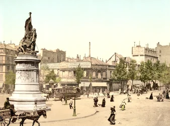 View of a French City