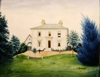 View of a country villa