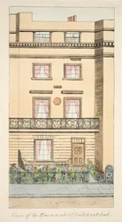 View of the House in which George Cruikshank died, pub. c.1878