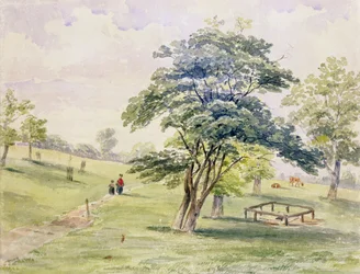View of the North Part of Hyde Park, 1820