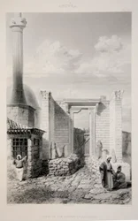 View of the Temple of Augustus