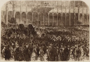 Visit of the Viceroy of Egypt