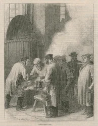 Visit to Greenwich Hospital; Tea-making