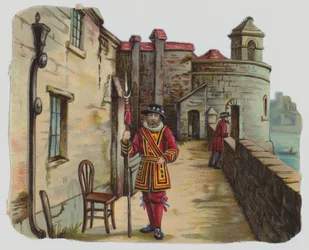 Visit to the Tower of London, Victorian scrap