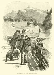 Wanderers on the Brenner Pass