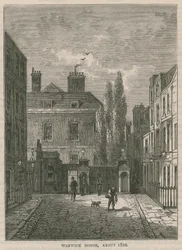 Warwick House, London, in About 1810