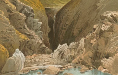 Waterfall Cave, Plemont--Jersey