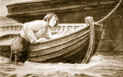 Wesleys narrow escape from a watery grave