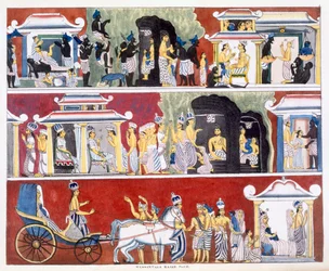 Wessantara Rajah, Part II, from The History and Doctrine of Buddhism by Edward Upham, 1829