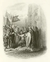 William the Conqueror Receiving the Crown