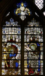 Window depicting the Annunciation