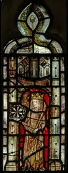 Window depicting St Catherine