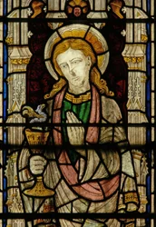 Window depicting St John