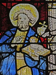 Window Ew depicting St John the Baptist