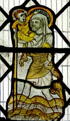 St Christopher (Window N1)