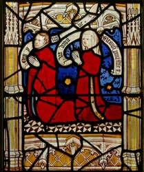 Window N4 depicting donors