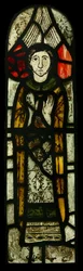 Window depicting St Michael