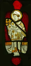 Window depicting St Vincent