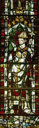 Window depicting a Pope