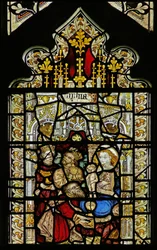 Window depicting the Adoration of the Magi