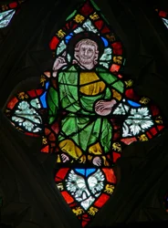 Window 5 depicting Christ