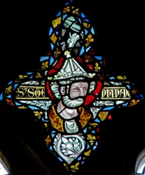 Window 5 depicting St Stephen