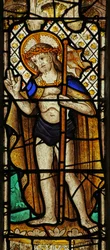 Window 3 depicting Christ of the Resurrection